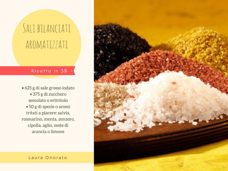 Sali bilanciati aromatizzati